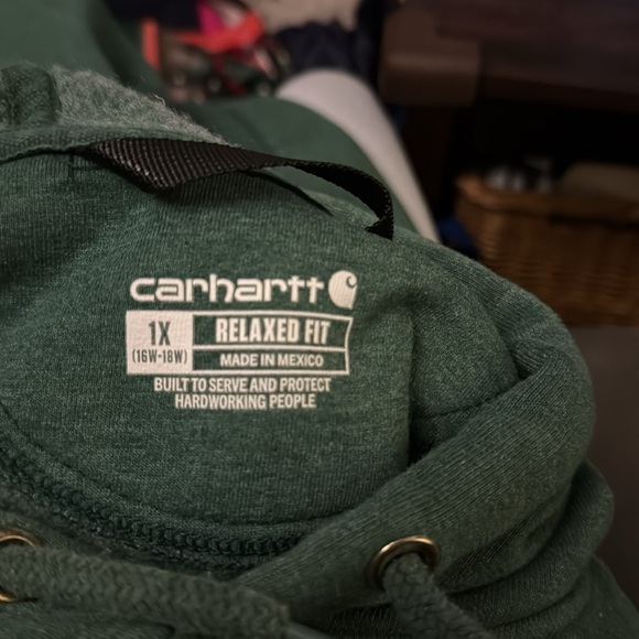 Women’s Carhartt Hoodie-1X - Picture 3 of 3